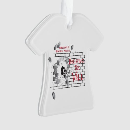 Marching Millers 2019 - De muur breken Ornament (voorkant)