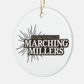 Marching Millers Round Ornament (Links)
