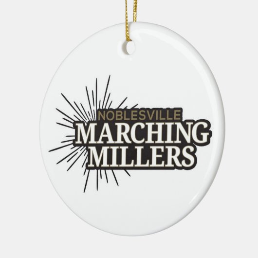 Marching Millers Round Ornament (Links)
