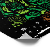 Marching Nd Instrument Family Matching Christmas T Poster (Hoek)