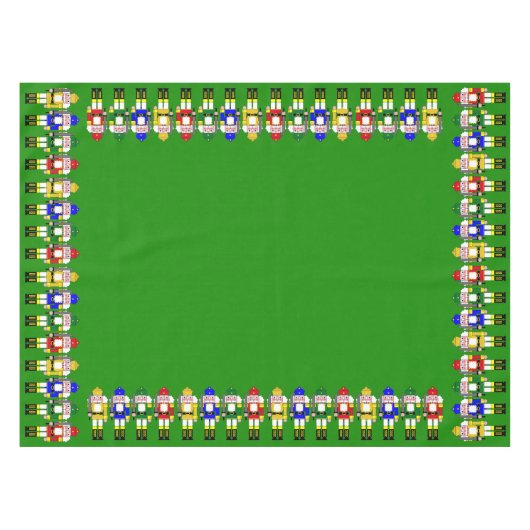 Marching Nutcrackers Tafelkleed (Voorkant (Horizontaal))
