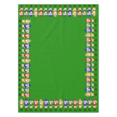 Marching Nutcrackers Tafelkleed (Voorkant)