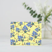 Marching Peacock collage Briefkaart (Staand voorkant)