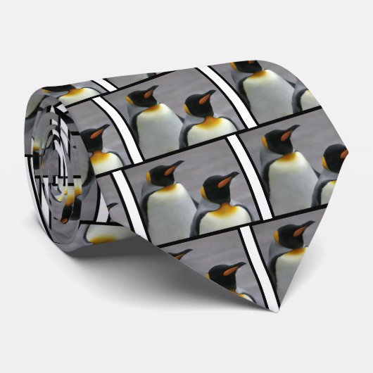Marching Penguins Necktie Stropdas (Opgerold)