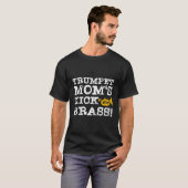 Marching School Band Funny Trumpet mama T-shirt (Voorkant volledig)