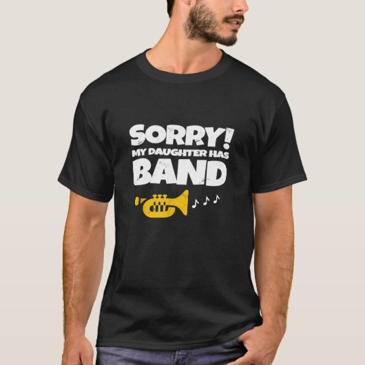 Marching School Band Parent Funny Trumpet mama T-shirt (Voorkant)