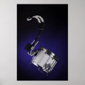 Marching Snare Drum of Drummer Poster (Voorkant)