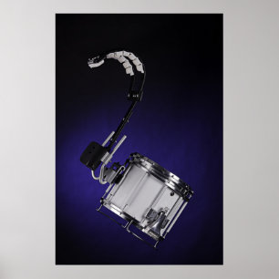 Marching Snare Drum of Drummer Poster