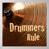 Marching Snare Drum of Drummer Poster (Voorkant)