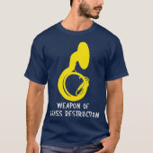 Marching sousaphone  Weapon of Brass Destruction T-shirt (Voorkant)