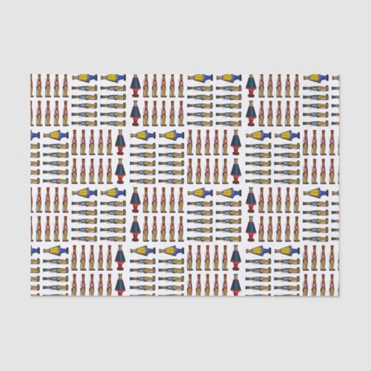 Marching Speelgoed Soldaat-kerstleger Tissuepapier (Voorkant)