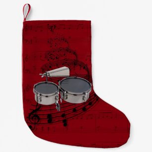 Marching Timbales met cowbell-muziek Kleine Kerstsok