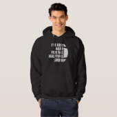 Marchingband Ik ben hier voor het Halftime Show Hoodie (Voorkant volledig)