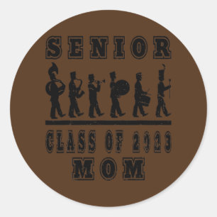Marchingband klasse 2023 Senior Ma Ronde Sticker