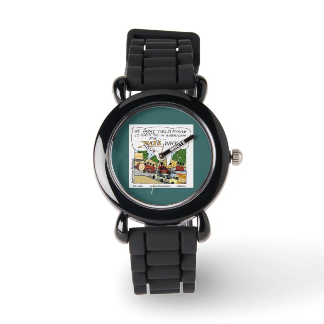 Marchingband Weigerde Toe Te Geven Horloge (Voorkant)