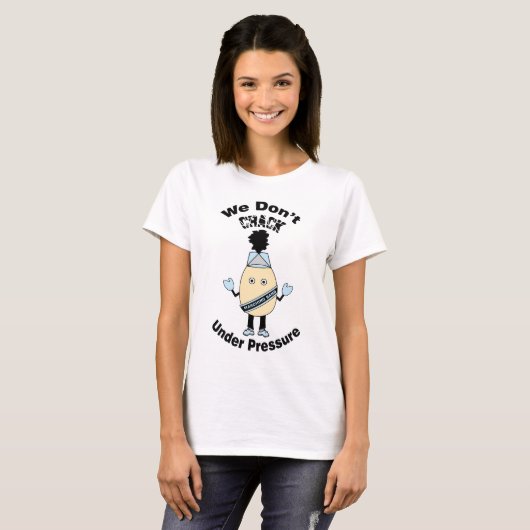 Marchingbanddruk T-shirt (Voorkant volledig)