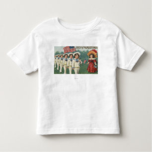 Marchingboys Gedprezen als zeeman Kinder Shirts