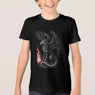 Marchosias Vleugels van de Inferno Ontslagen Tri-Blend Shirt