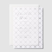 Marcia Classic Elegant Wedding Save the Date Vellum Uitnodigingen (Offset (Uitnodiging))