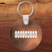 Marciaanse Zandstorm - Sjabloon Sleutelhanger (Voorkant)