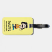 Marcie Clapping Bagagelabel (Achterkant horizontaal)