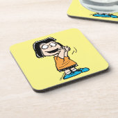 Marcie Clapping Bier Onderzetter (Linkerzijde)