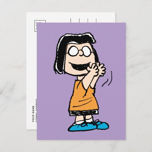 Marcie Clapping Briefkaart (Voorkant / Achterkant)