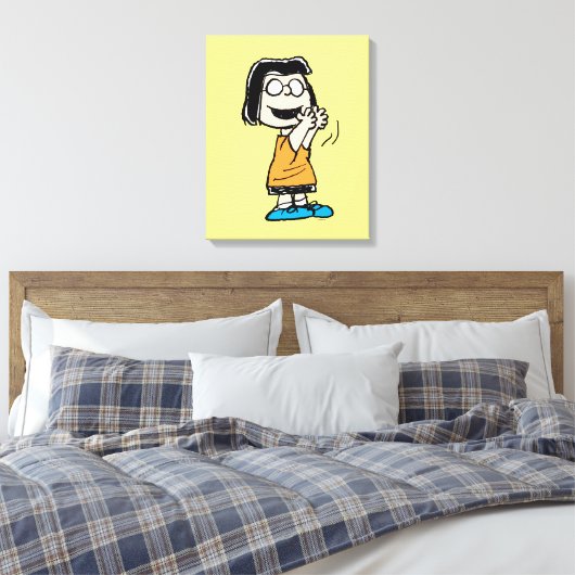 Marcie Clapping Canvas Afdruk (Insitu (Slaapkamer))