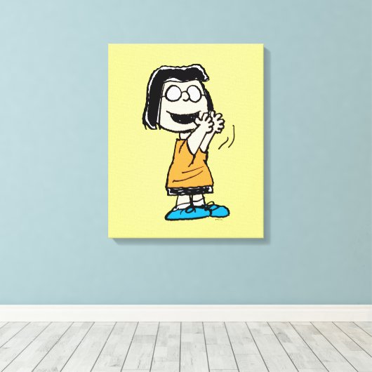 Marcie Clapping Canvas Afdruk (Insitu (Houten vloer))