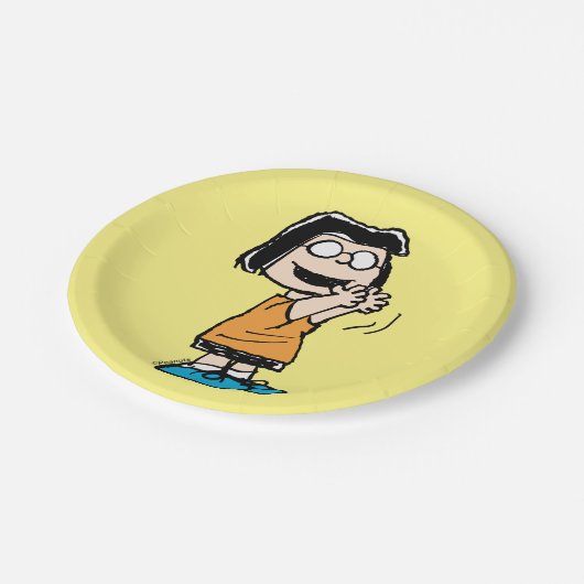 Marcie Clapping Papieren Bordje (Gekanteld)