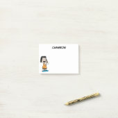 Marcie Clapping Post-it® Notes (Op bureau)