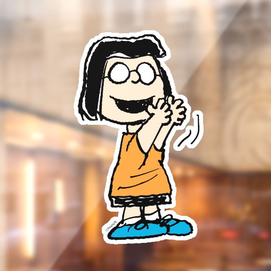 Marcie Clapping Raamsticker (Vel 2)