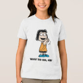 Marcie Clapping Tri-Blend Shirt (Voorkant)