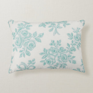 Marcie en Lou Green Floral Vintage Accent Kussen