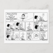 Marcie & Peppermint Patty in het klaslokaal Briefkaart (Voorkant)