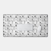 Marcie & Peppermint Patty in het klaslokaal Bureaumat (Keyboard & Muis)