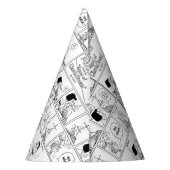 Marcie & Peppermint Patty in het klaslokaal Feesthoedjes (Achterkant)