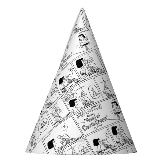 Marcie & Peppermint Patty in het klaslokaal Feesthoedjes (Links)