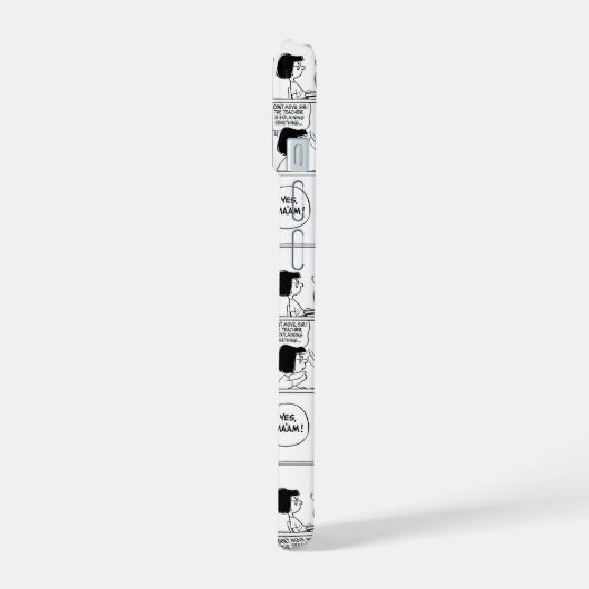 Marcie & Peppermint Patty in het klaslokaal iPhone 15 Case (Linkerkant)