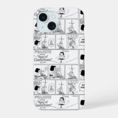 Marcie & Peppermint Patty in het klaslokaal iPhone 15 Case (Achterkant)