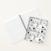 Marcie & Peppermint Patty in het klaslokaal Notitieboek (Binnen)