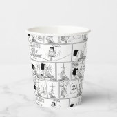 Marcie & Peppermint Patty in het klaslokaal Papieren Bekers (Links)