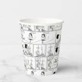 Marcie & Peppermint Patty in het klaslokaal Papieren Bekers (Rechts)