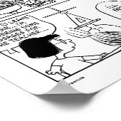 Marcie & Peppermint Patty in het klaslokaal Poster (Hoek)