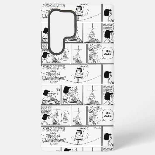 Marcie & Peppermint Patty in het klaslokaal Samsung Galaxy Hoesje (Achterkant)