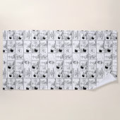 Marcie & Peppermint Patty in het klaslokaal Strandlaken (Voorkant)