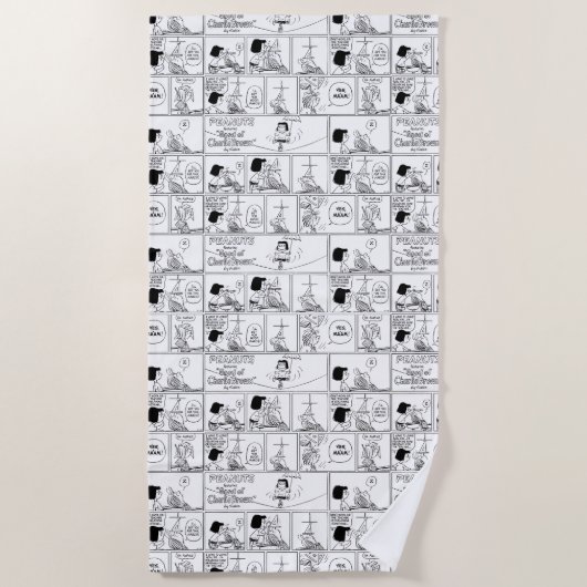 Marcie & Peppermint Patty in het klaslokaal Strandlaken (Voorkant)