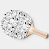 Marcie & Peppermint Patty in het klaslokaal Tafeltennisbatje (Zijkant)