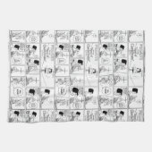 Marcie & Peppermint Patty in het klaslokaal Theedoek (Horizontaal)