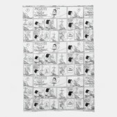 Marcie & Peppermint Patty in het klaslokaal Theedoek (Verticaal)